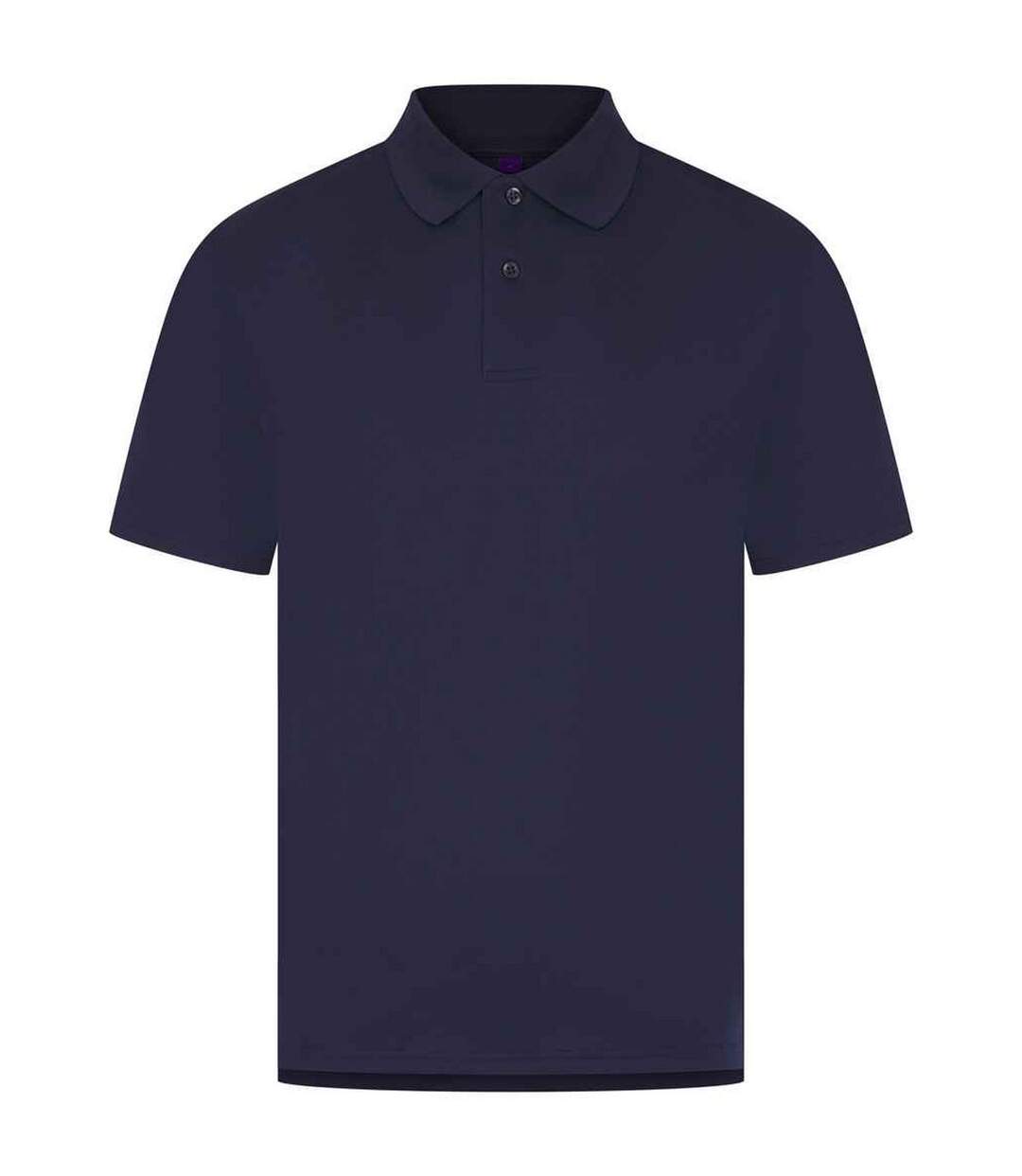 Polo homme bleu marine oxford Henbury Henbury