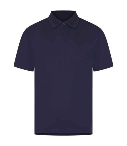 Polo homme bleu marine oxford Henbury