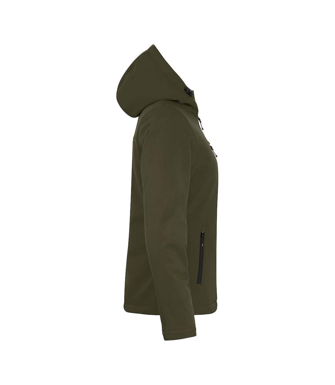 Doudoune softshell femme vert kaki Clique