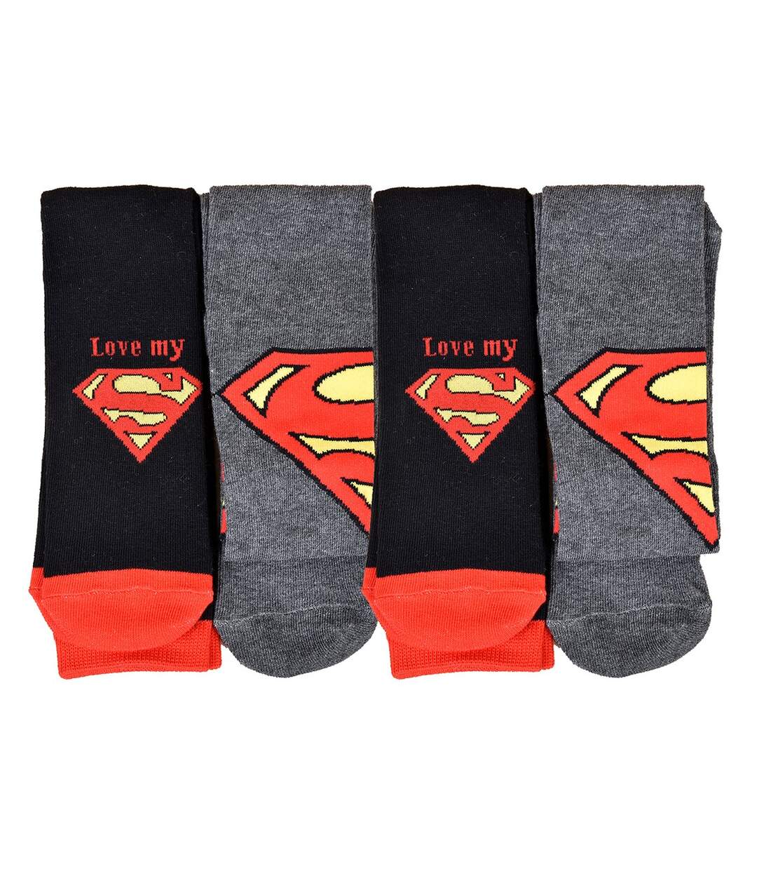 Chaussettes AVENGERS Pack de 4 Paires Superman-2