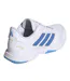 Womens/ladies Volleyball Shoes White Blue Adidas-2