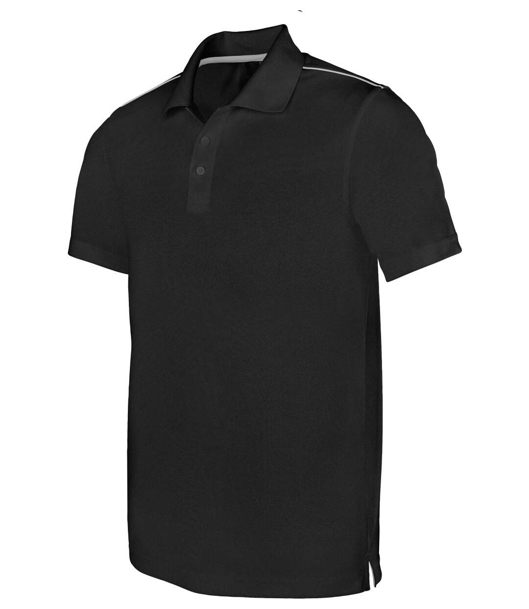 Polo homme sport - PA480 - noir - manches courtes