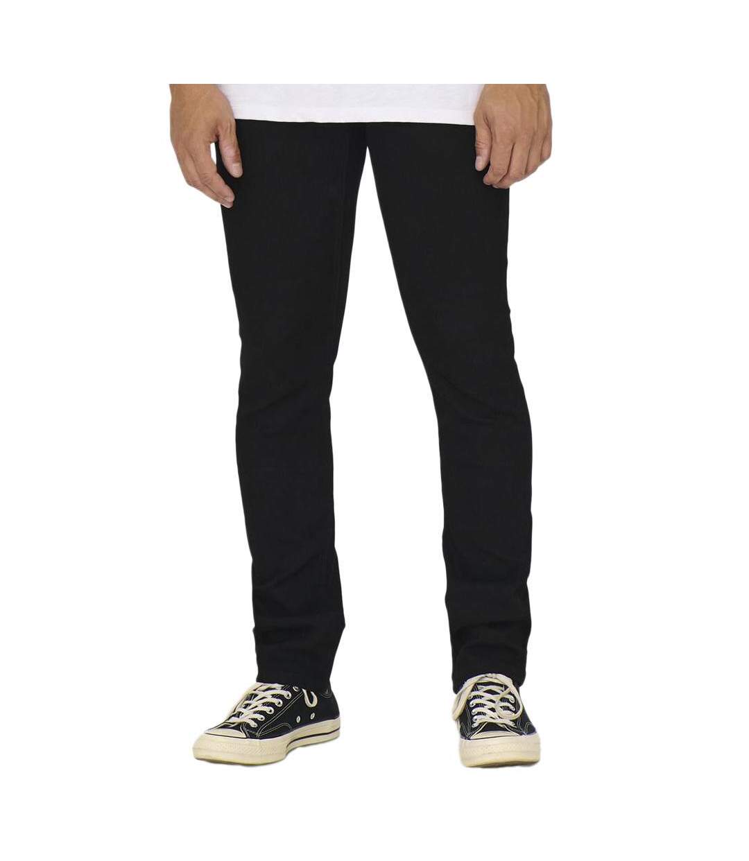 Jean slim noir homme only & sons loom lmd-1