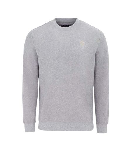 Mens Logo Sweatshirt Mid Grey Marl Howick