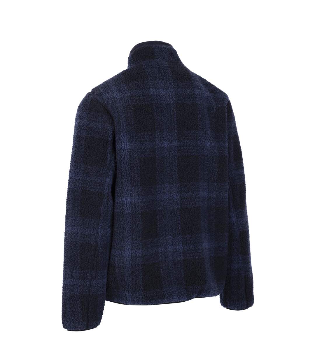 Mens Epperstone At400 Checked Fleece Navy Trespass-2