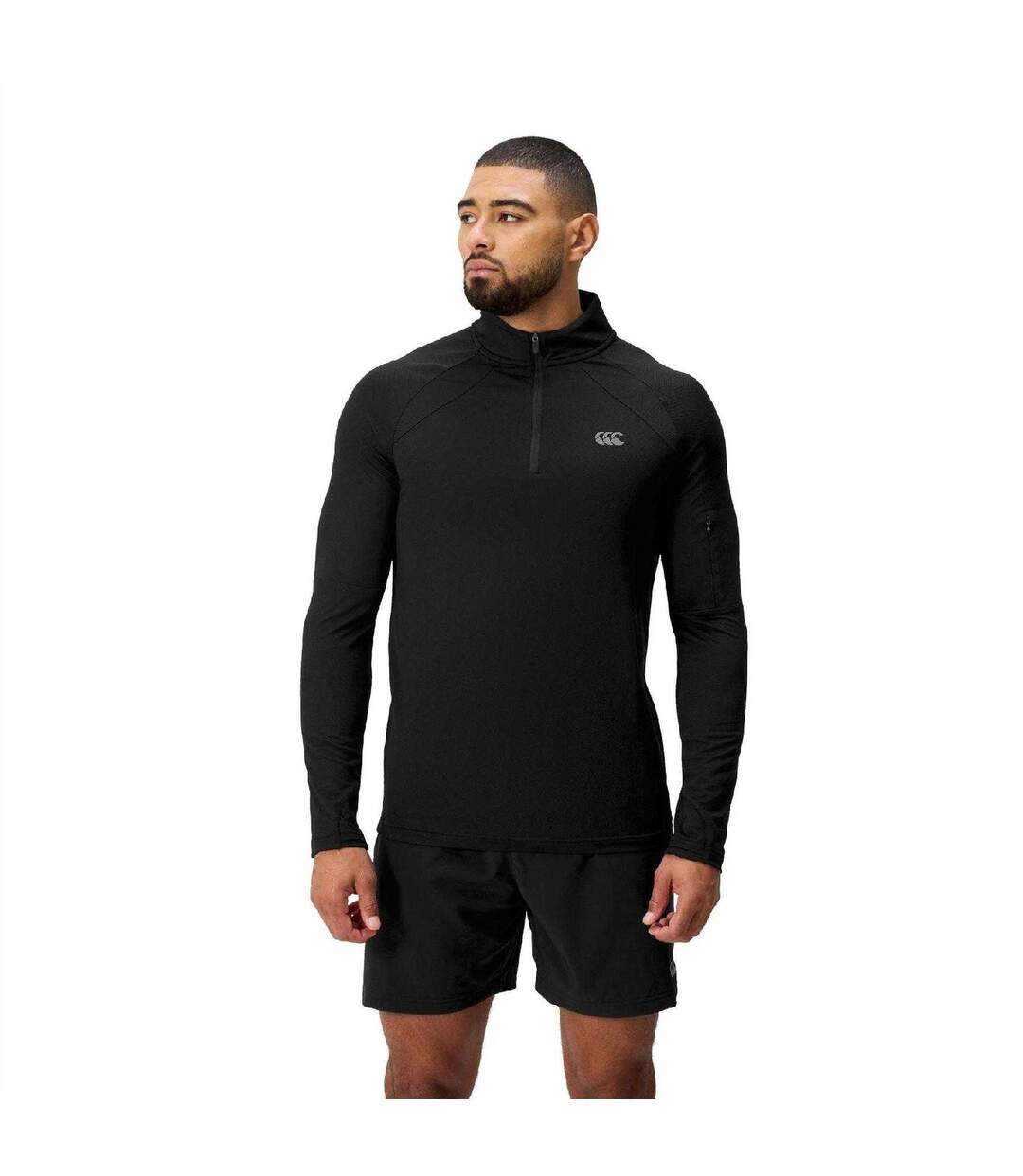 Haut De Rugby Tempo Homme Noir Canterbury-4
