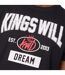 T-shirt Knockout Homme Noir Kings Will Dream-4
