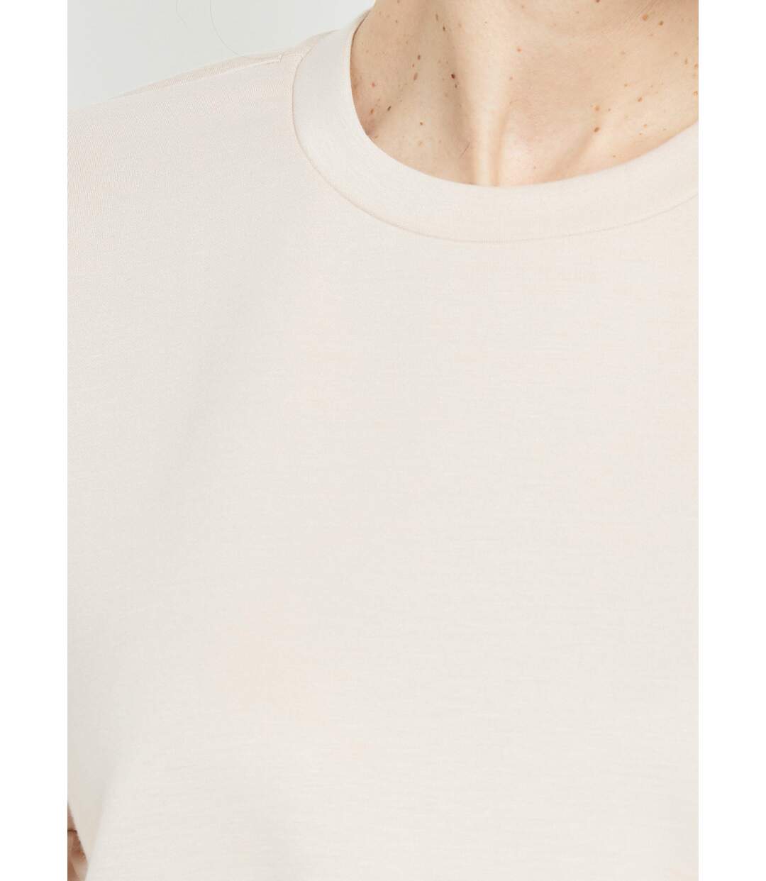 T-shirt loose extensible manches courtes-4
