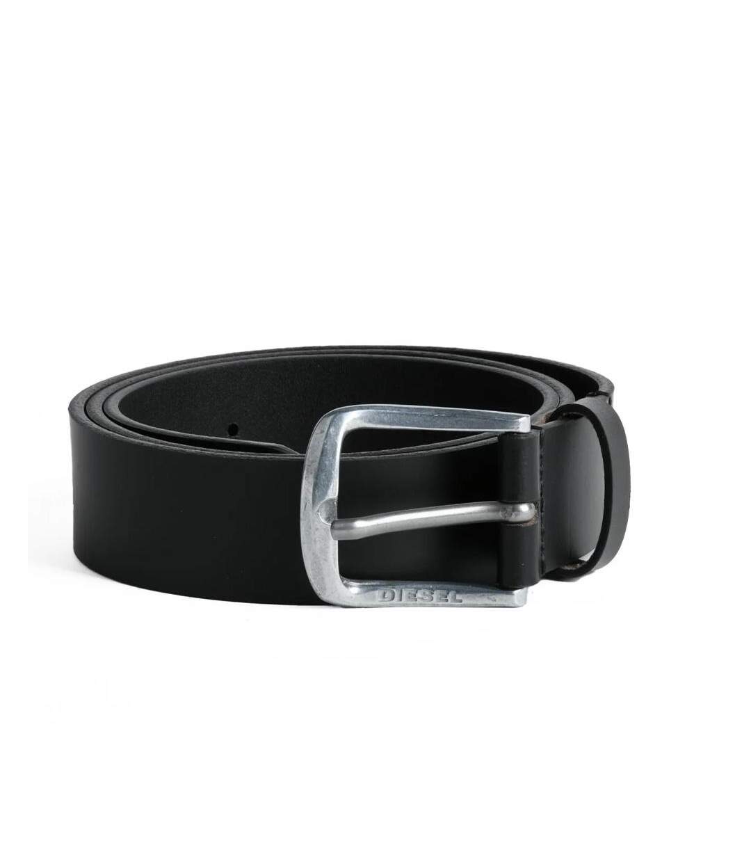 Ceinture noir homme diesel basic belt 1-1