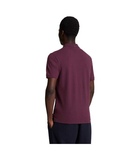 Polo homme bordeaux Lyle & Scott Lyle & Scott