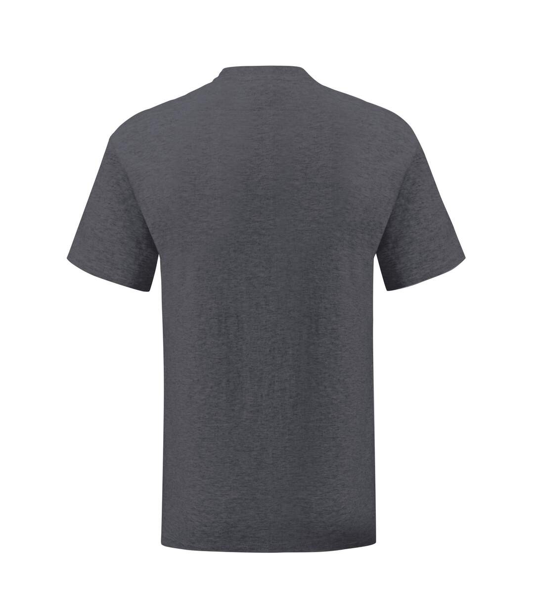 T-shirt Iconic Homme Gris Foncé Chiné Fruit Of The Loom-2