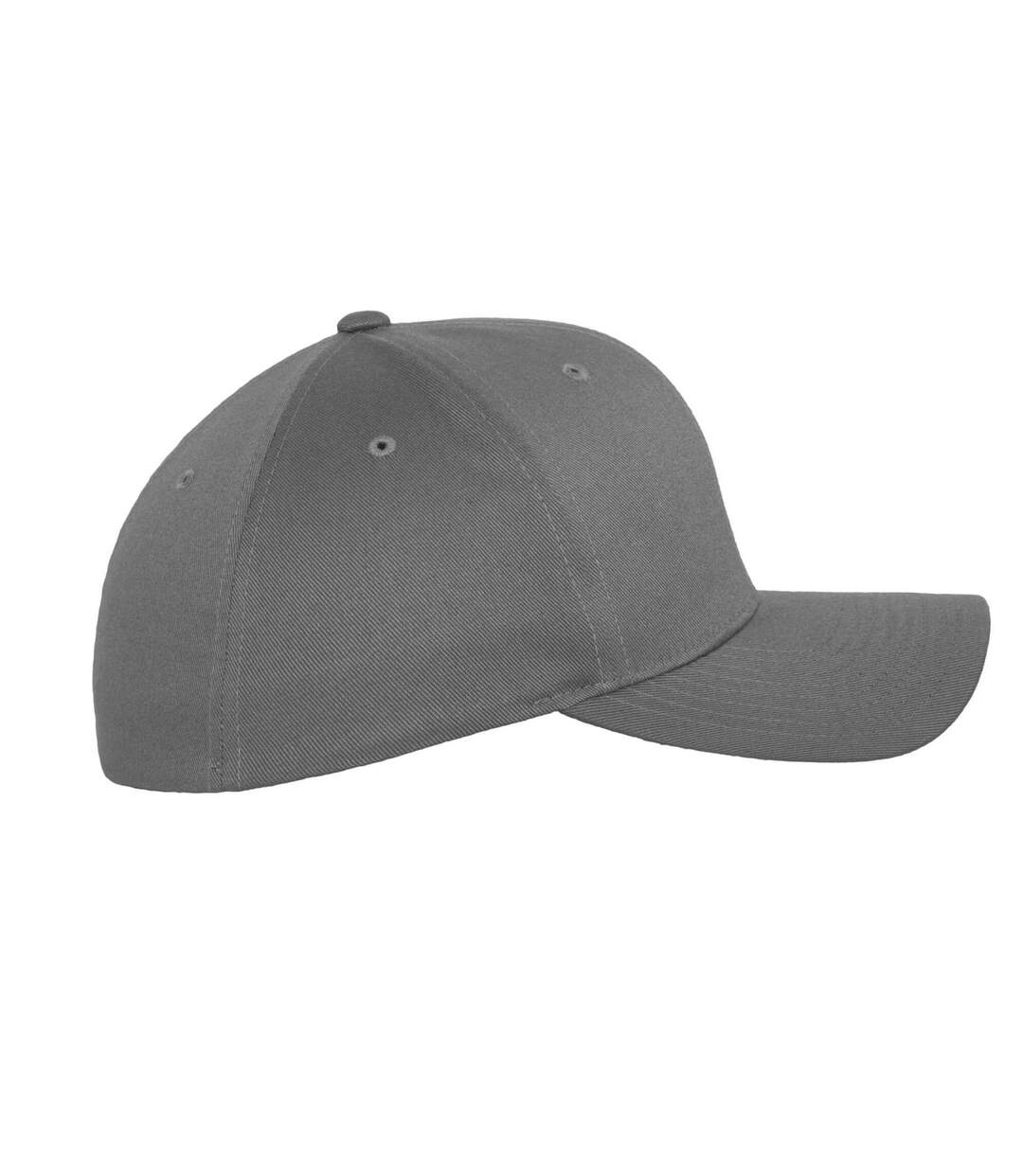 Casquette De Baseball Adulte Gris Flexfit-4