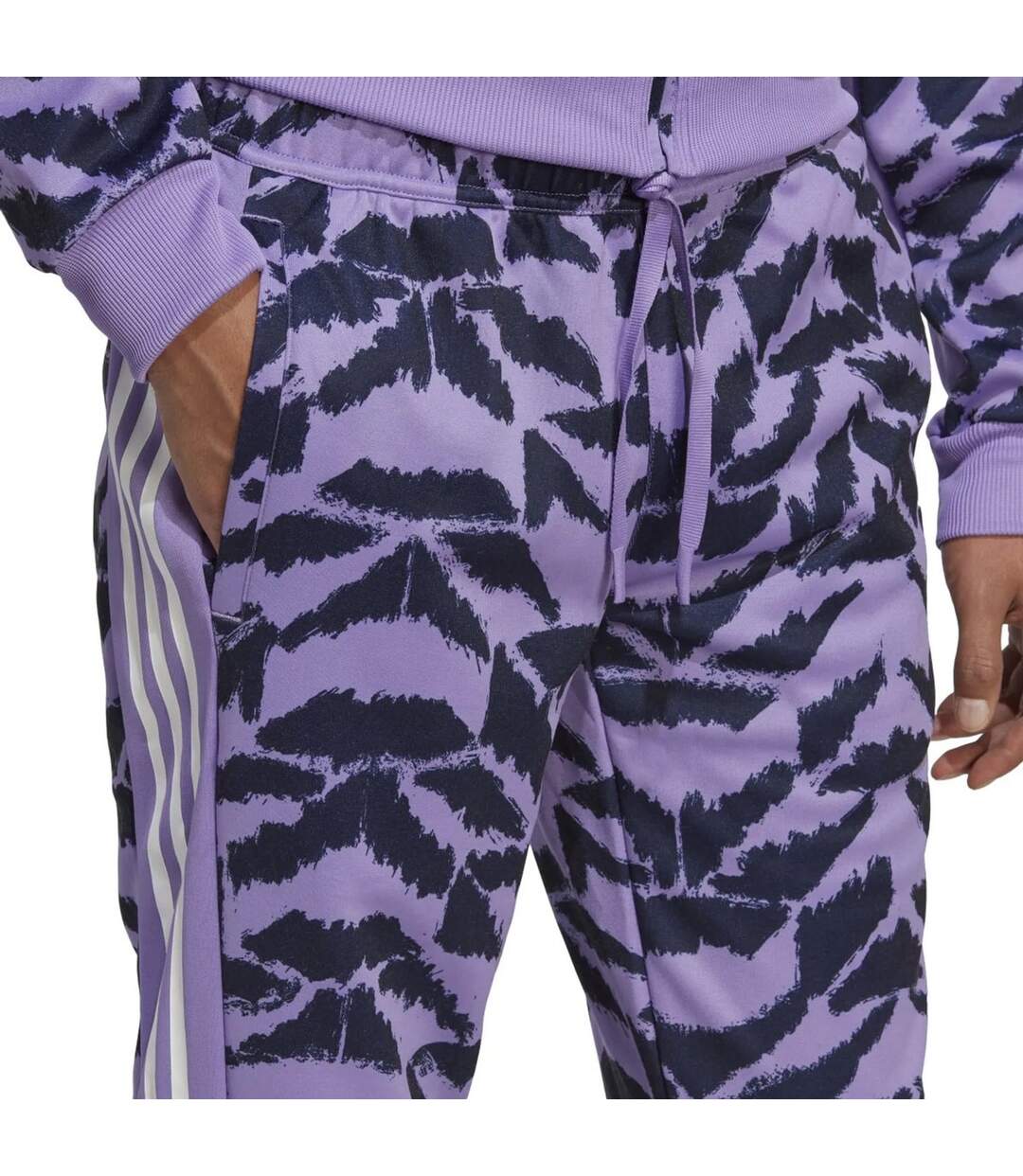 Unisex Adult Tiro Suit Up Lifestyle Tracksuit Bottoms Violet Adidas-4