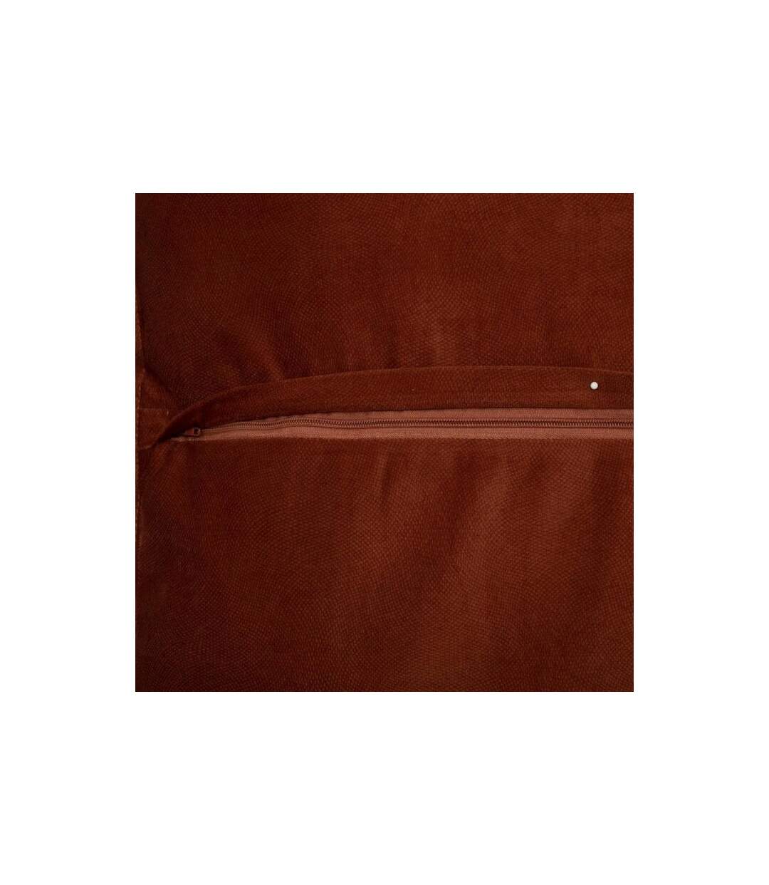 Coussin Déhoussable Lilou 45x45cm Terracotta-2