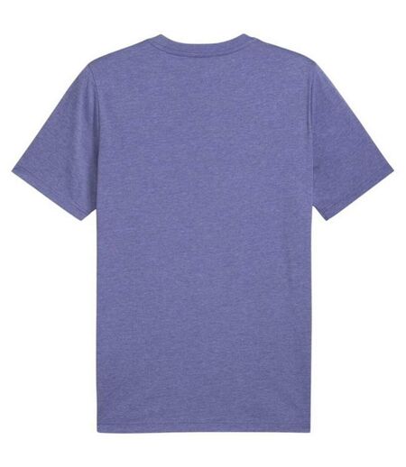 T-shirt Style Logo Ess No.1 Homme Violet Clair Puma