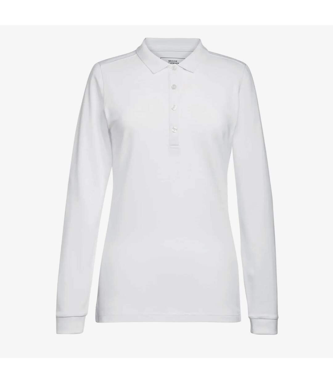 Polo anna femme blanc Brook Taverner-1