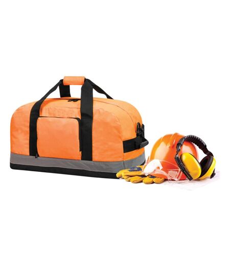 Shugon Seattle Workwear Hi-Vis Holdall / Duffel Bag - 50 Liters (Hi Vis Orange) (One Size)