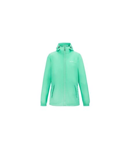 Womens/ladies Pack It Iii Waterproof Jacket Ice Green Regatta