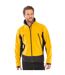 Veste Softshell Activity Homme Jaune Noir Result-1