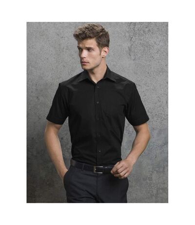 Chemise Manches Courtes Homme Noir Russell