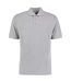 Polo À Manches Courtes Homme Gris Kustom Kit-1