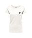 T-Shirt blanc/noir femme jdy paris-1
