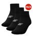 Chaussettes Motif/style Logo Femme Noir 4F-1