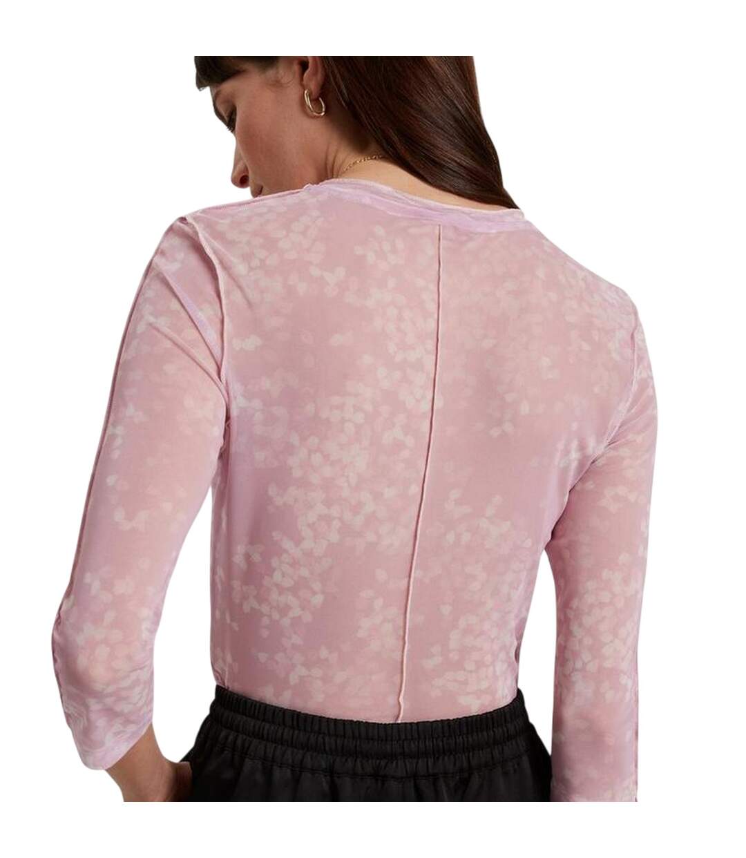 T-shirt Motif/style Imprimé Femme Rose Pâle Ted Baker-3