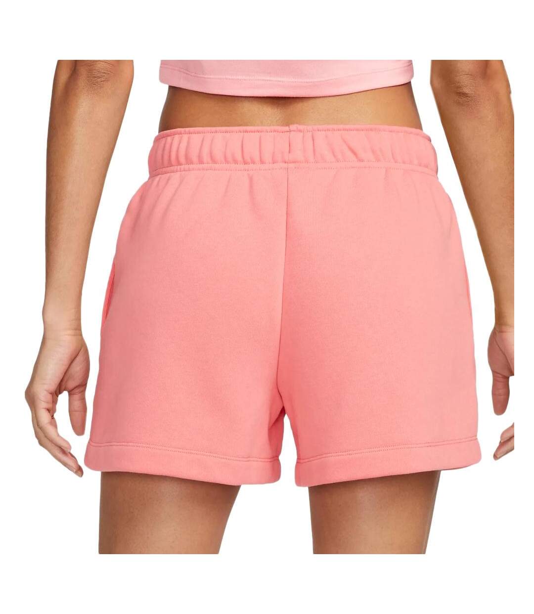 Short Rose Femme Nike Club Flc - L-2