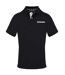 Mens Short-sleeved Polo Shirt Black Aquascutum-1