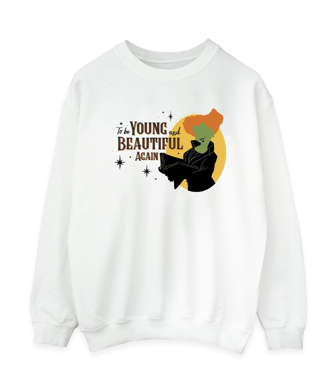 Disney - Sweat HOCUS POCUS TO BE WINIFRED - Femme (Blanc) - UTBI15646-1