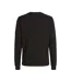 Mens Waffle Long-sleeved Top Black Calvin Klein-2