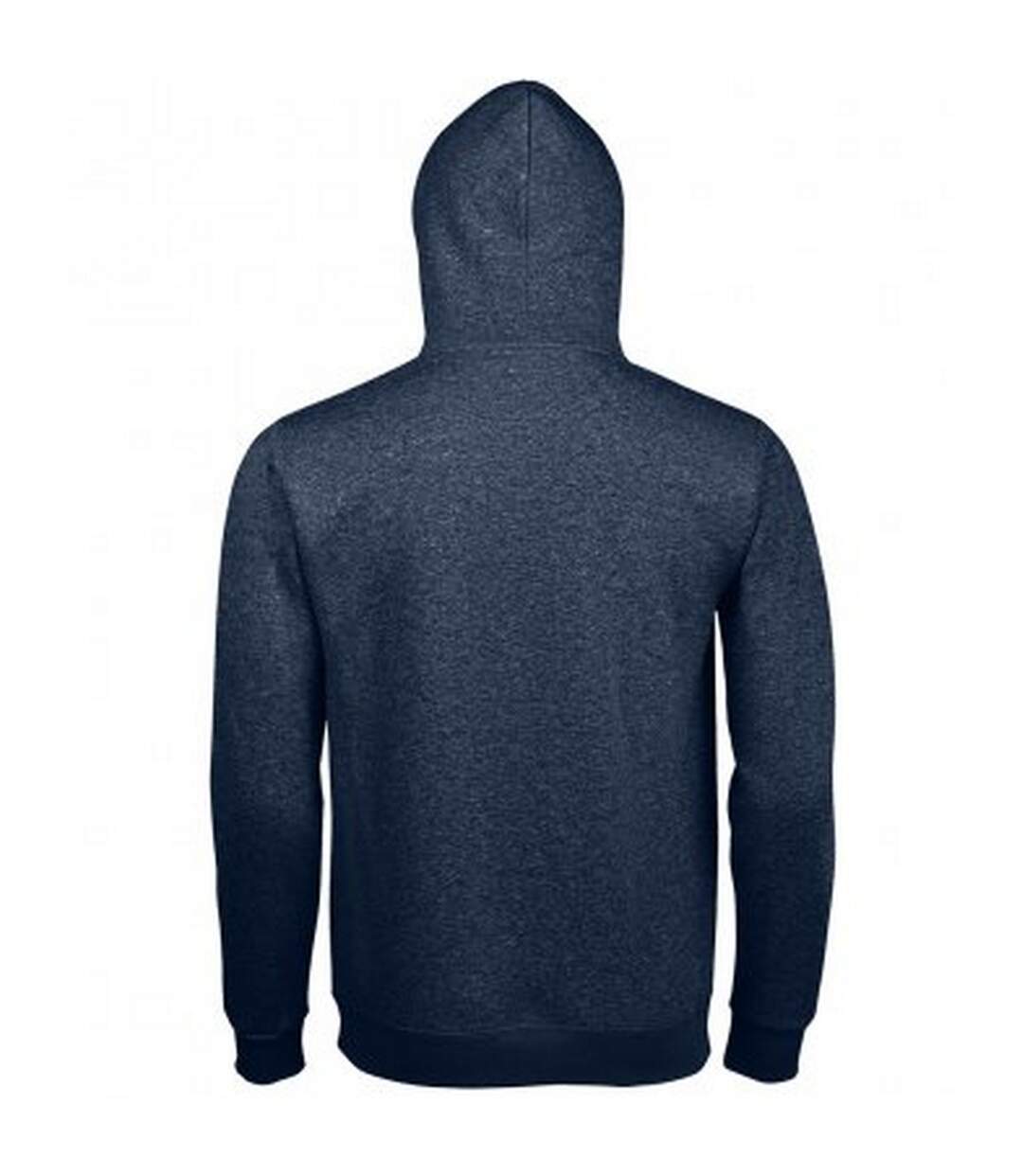 Sweat à capuche spencer unisexe denim chiné SOLS