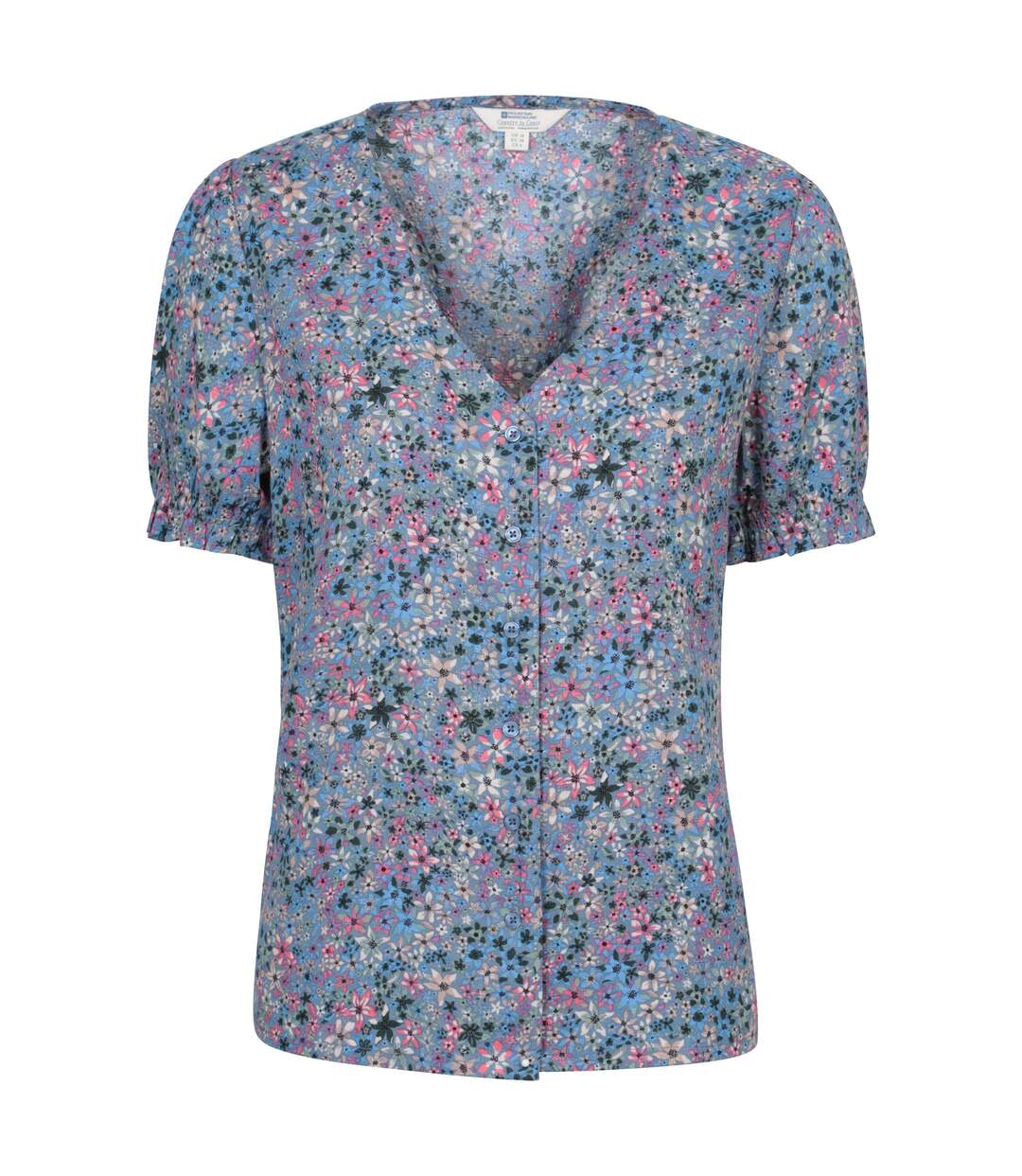 Womens/ladies cannes button top multicoloured Mountain Warehouse-1