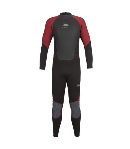 Mens Nitrox Wetsuit Merlot Black Marl Trespass