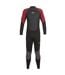 Mens Nitrox Wetsuit Merlot Black Marl Trespass-1