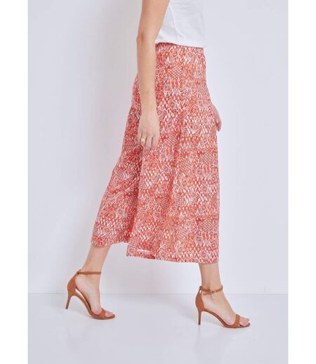 Jupe-culotte taille élastiquée ample