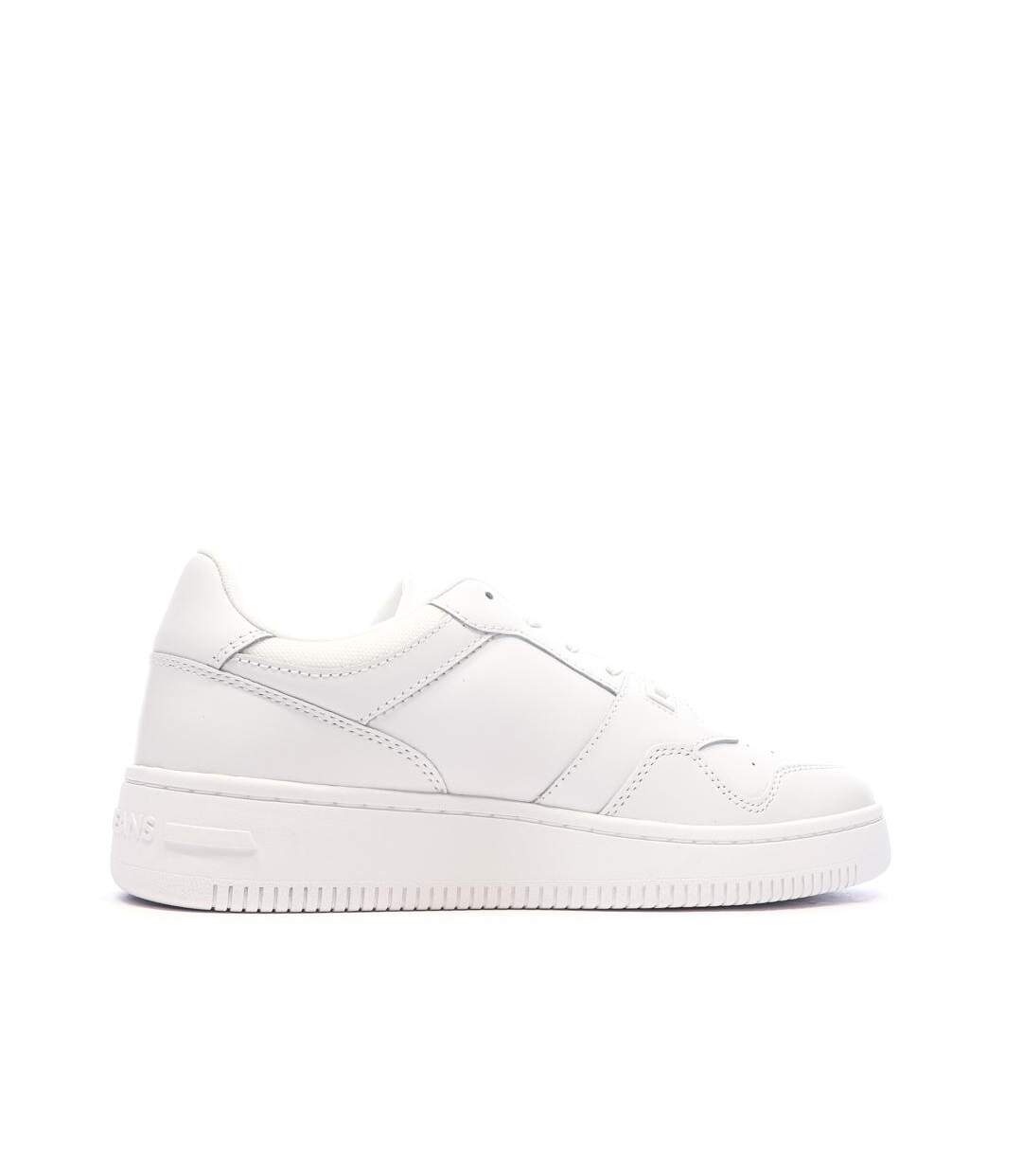 Baskets blanches homme tommy hilfiger retro-2