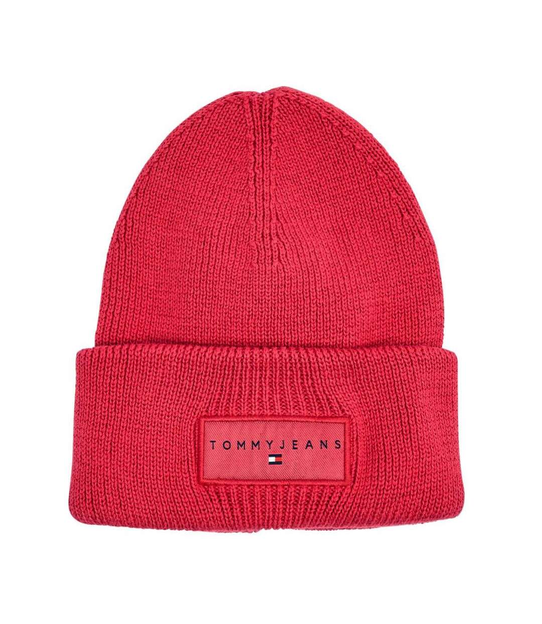 Bonnet rose femme tommy hilfiger linear beanie-1
