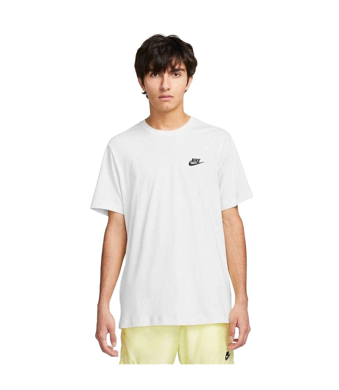 T-shirt Club Homme Blanc Nike-4