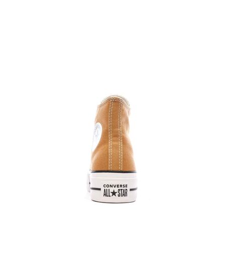 Baskets jaune converse femme chuck taylor all star lift