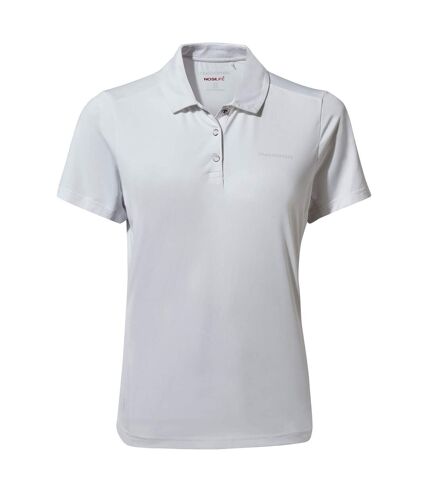 Craghoppers Womens/Ladies Pro Short-Sleeved Polo Shirt (Optic White) - UTCG1616