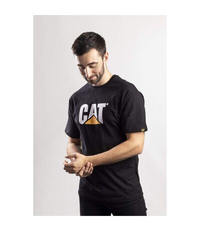 T-shirt Manches Courtes Homme Noir Caterpillar