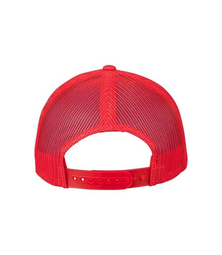 Casquette Trucker Retro Adulte Rouge Flexfit