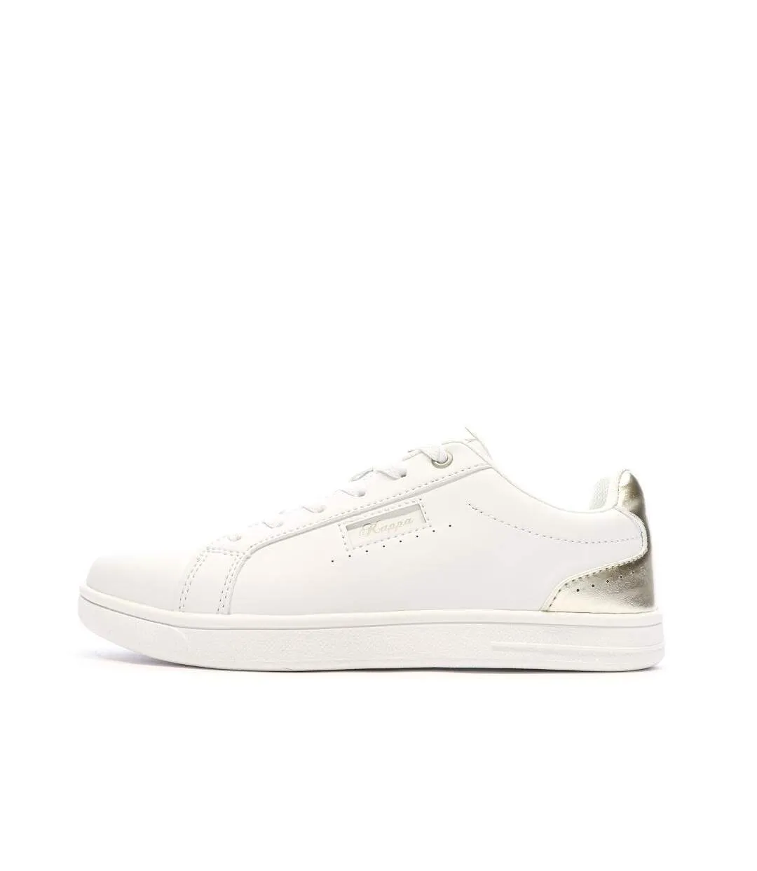 Baskets blanches femme kappa ashew-1