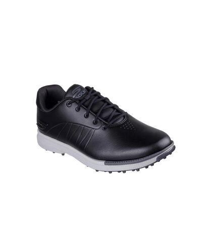 Mens go golf tempo golf shoes black/grey Skechers