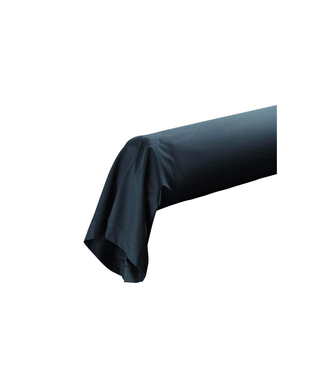 Taie de Traversin Percaline 85x185cm Bleu Nuit-1