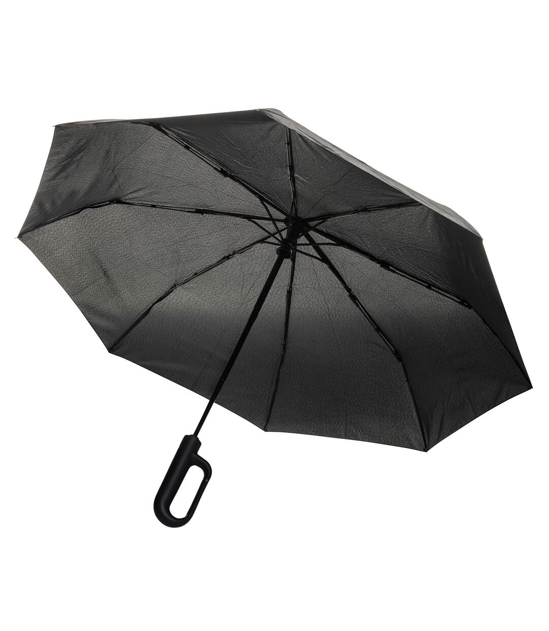 Yara rpet carabiner clip folding umbrella one size black XD Collection-1