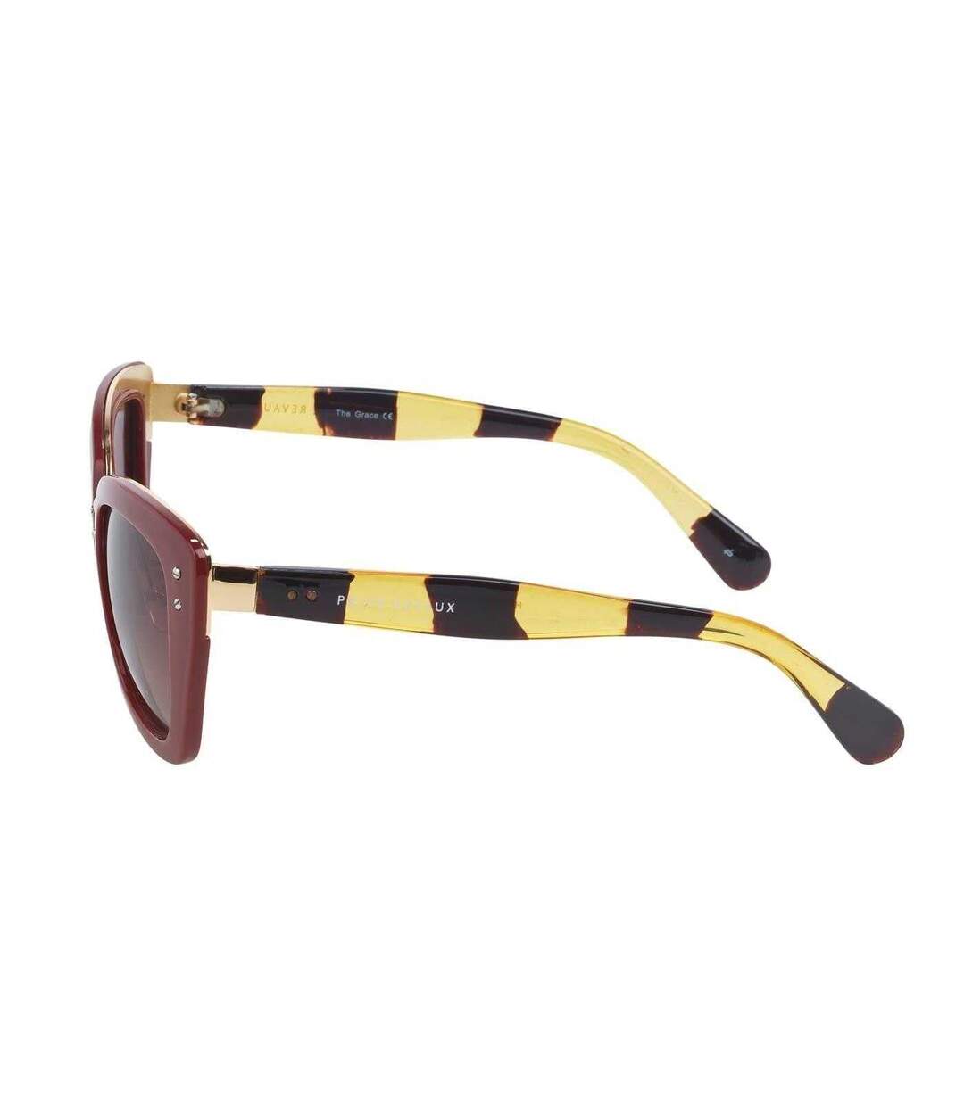 Unisex Adult Cat Eye Sunglasses One Size Brown Prive Revaux-2