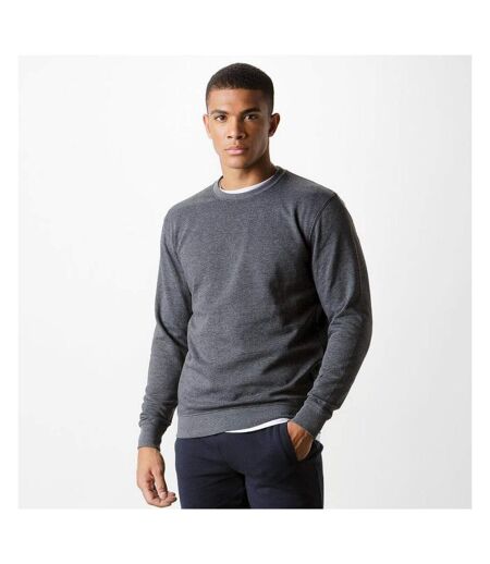 Klassic Sweat-shirt Homme Gris Foncé Marne Kustom Kit
